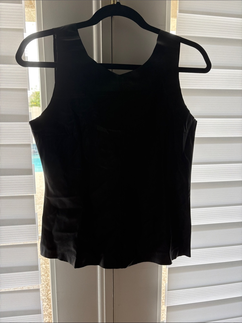Classic Black Sleeveless Women's Top